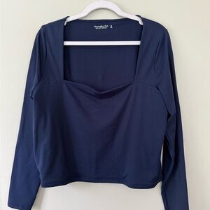 Abercrombie SoftAF Navy Long Sleeve